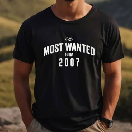 Tricou Personalizat The Most Wanted From 2007_tricou3