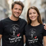 Set Tricouri Cuplu Personalizate - Proaspat Casatoriti acum 10 ani