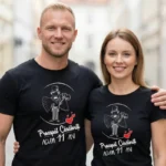 Set Tricouri Cuplu Personalizate – Proaspat Casatoriti acum 11 ani