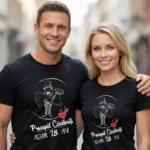 Set Tricouri Cuplu Personalizate – Proaspat Casatoriti acum 18 ani