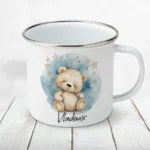 Cană metalică personalizată copii Ursuleț M 3024