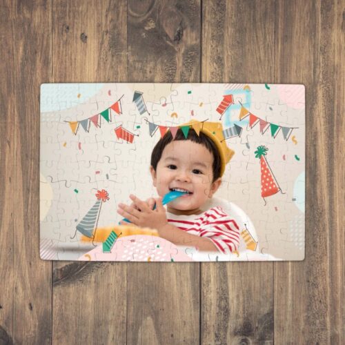 Puzzle Personalizat Magnetic - 96 de piese 20x28 cm o poza cu tema onomastica PZ014