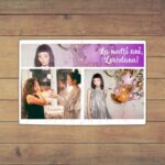 Puzzle Personalizat Magnetic - 96 de piese, 20x28 cm, 3 poze, PZ06