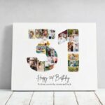Tablou Personalizat Cadou Colaj Aniversare 31 de ani
