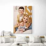 Tablou caricatură personalizat după poză