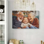 Tablou Personalizat Caricatură pentru Bunici
