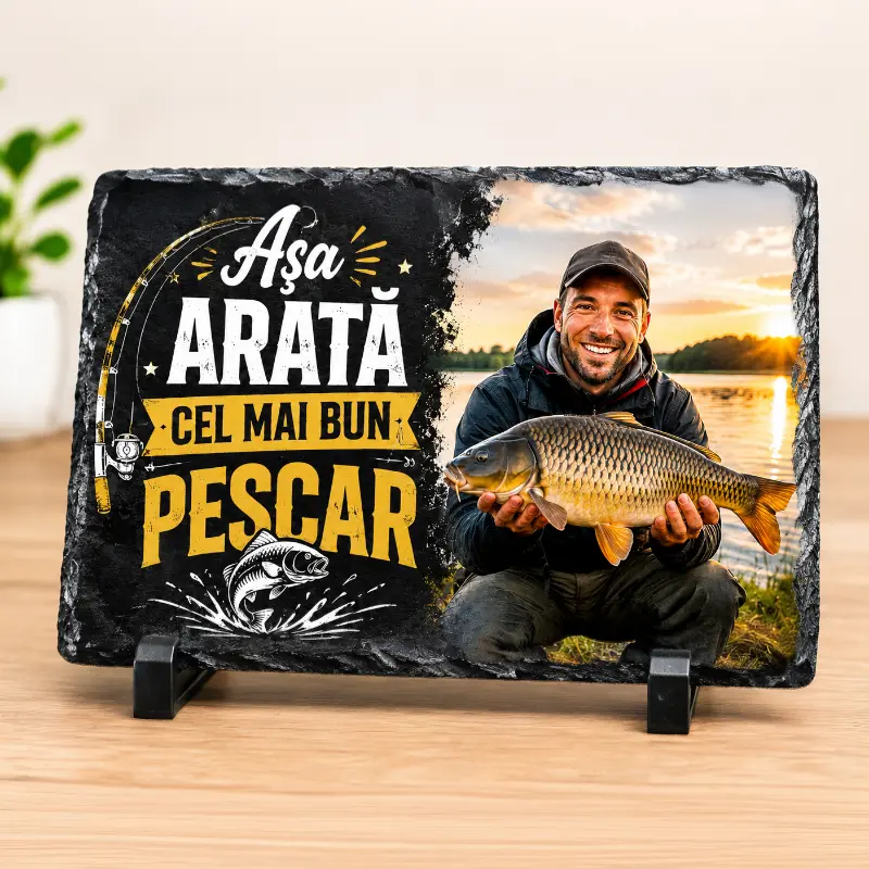 Ardezie Personalizată – Așa arată cel mai bun pescar
