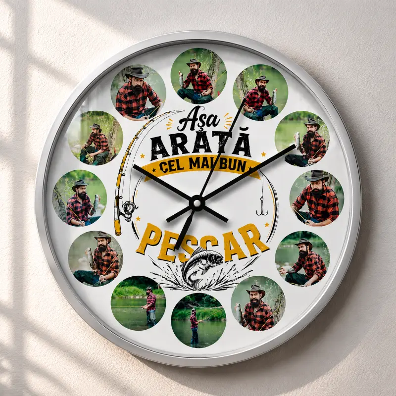 Ceas Personalizat Așa arată cel mai bun pescar