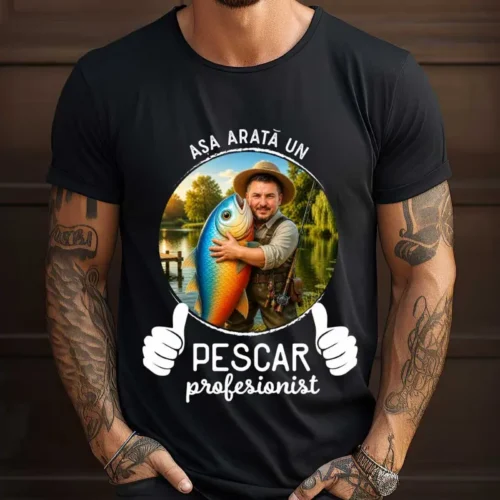 Tricou cu poza ta - Așa Arată Un Pescar Profesionist