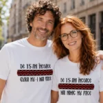 Tricouri Cuplu Personalizate - Aniversare Casatorie De 15 Ani Incoace