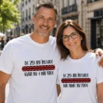 Tricouri Cuplu Personalizate - Aniversare Casatorie De 29 Ani Incoace