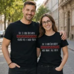 Tricouri Cuplu Personalizate - Aniversare Casatorie De 3 Ani Incoace