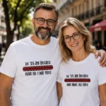 Tricouri Cuplu Personalizate - Aniversare Casatorie De 35 Ani Incoace