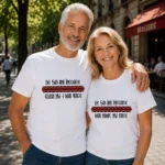 Tricouri Cuplu Personalizate - Aniversare Casatorie De 50 Ani Incoace