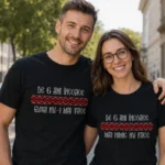 Tricouri Cuplu Personalizate - Aniversare Casatorie De 6 Ani Incoace