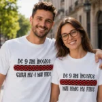 Tricouri Cuplu Personalizate - Aniversare Casatorie De 9 Ani Incoace
