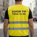 Vestă Reflectorizantă Personalizată ȘOFER TIR