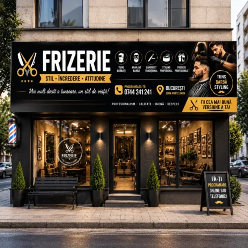 Banner Frizerie