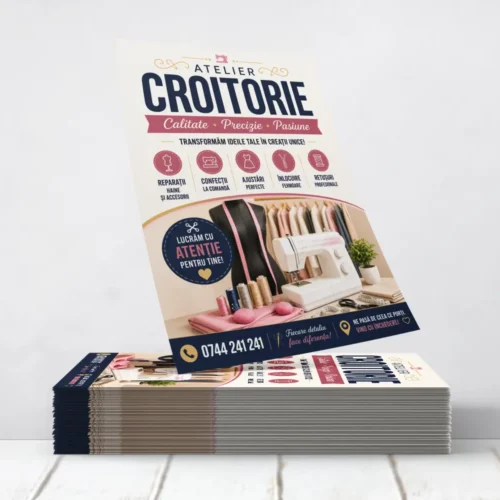 Flyere Atelier Croitorie