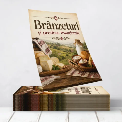 Flyere Branzeturi si Produse Traditionale