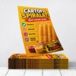 Flyere Cartofi Spiralati