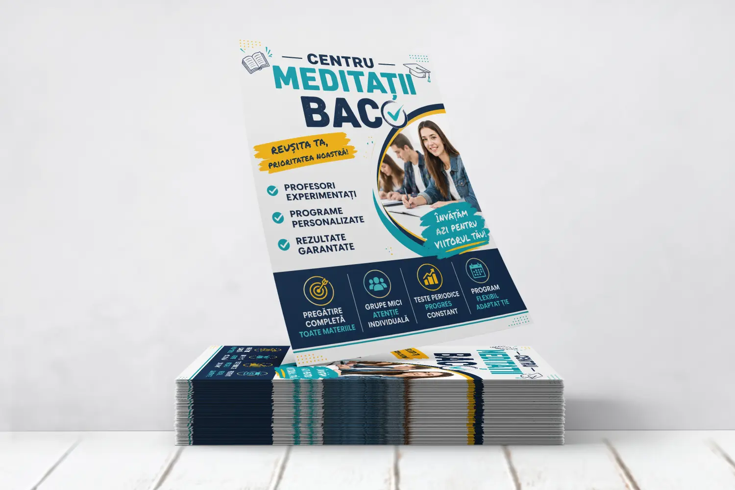 Flyere Centru Meditatii BAC