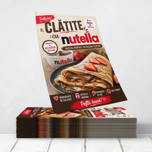 Flyere Clatite cu Nutela