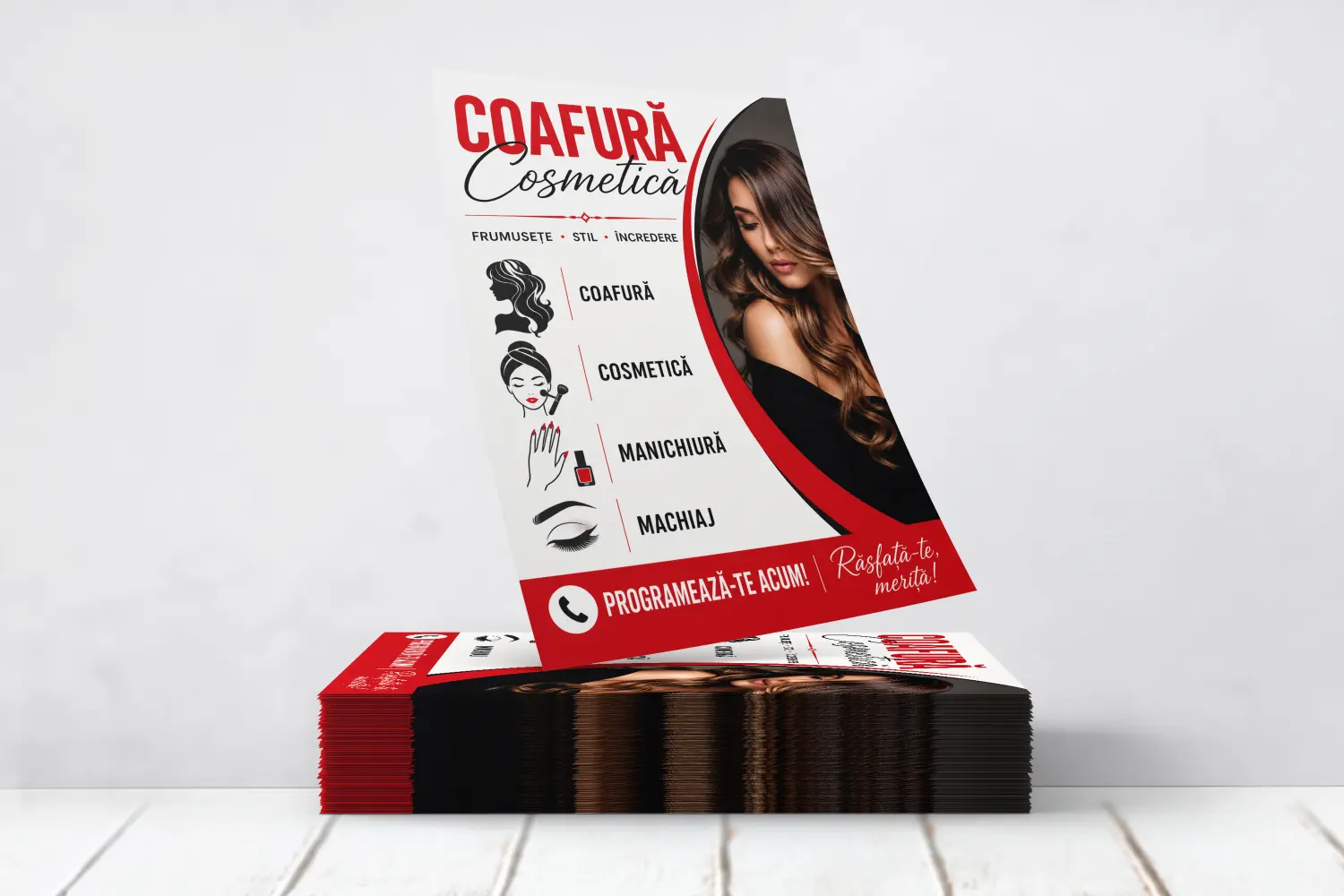 Flyere Coafura Cosmetica