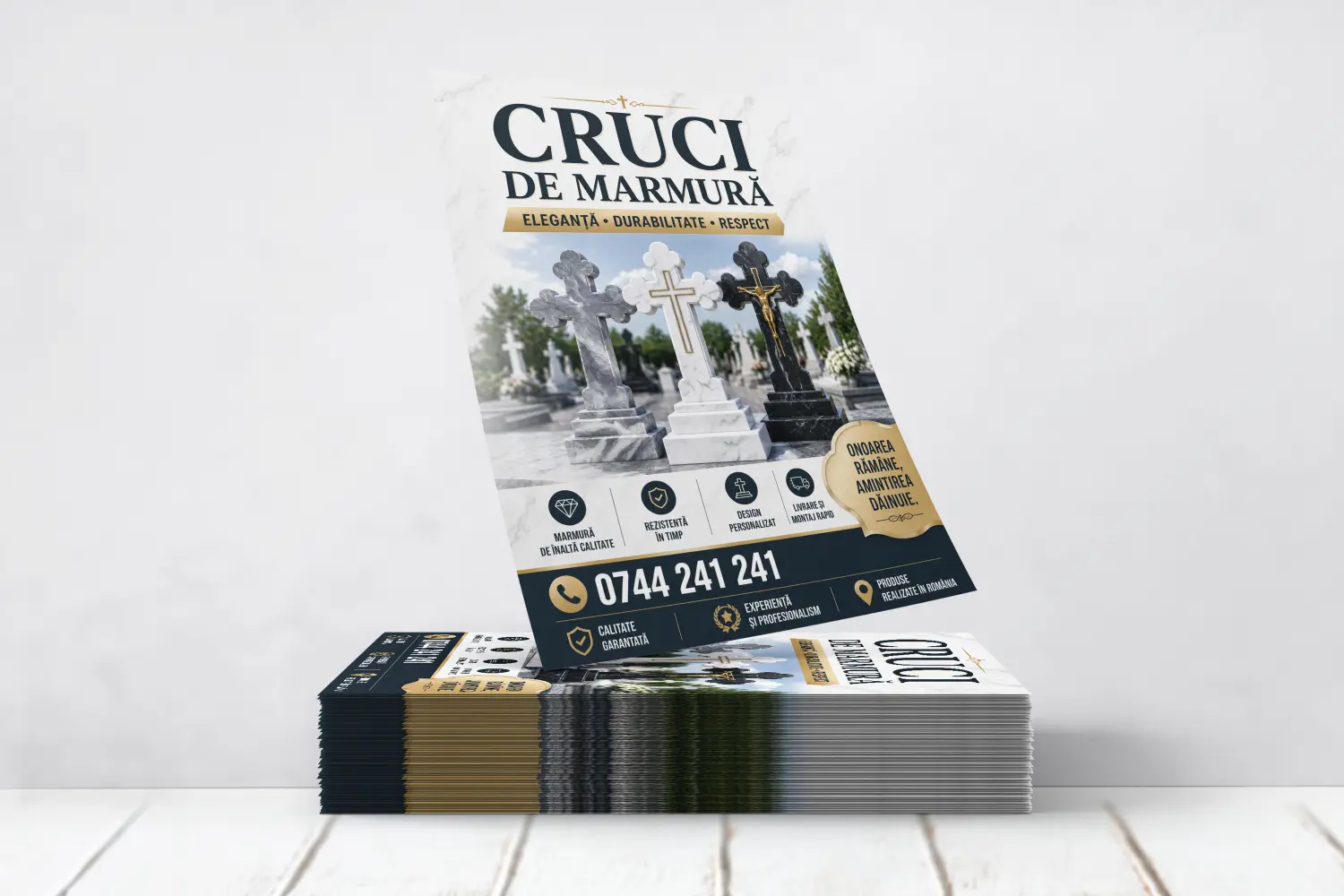 Flyere Cruci de Marmura