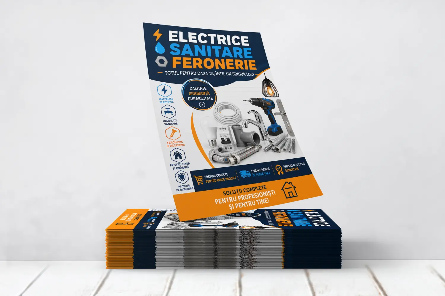 Flyere Electrice Sanitare Feronerie