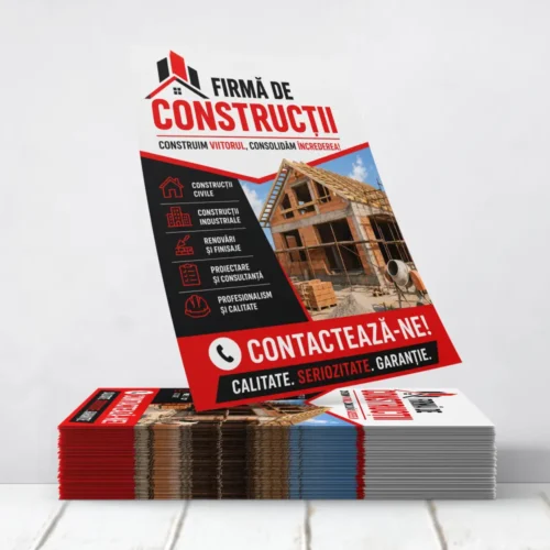Flyere Firma de Constructii