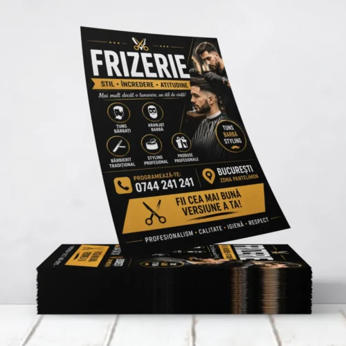 Flyere Frizerie