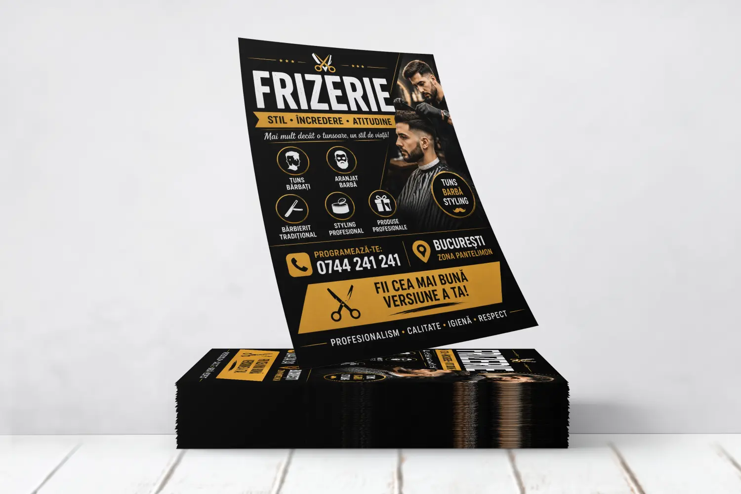 Flyere Frizerie