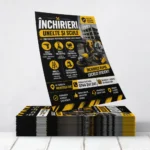 Flyere Inchirieri Unelte si Scule