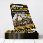 Flyere Inchirieri Utilaje Constructii
