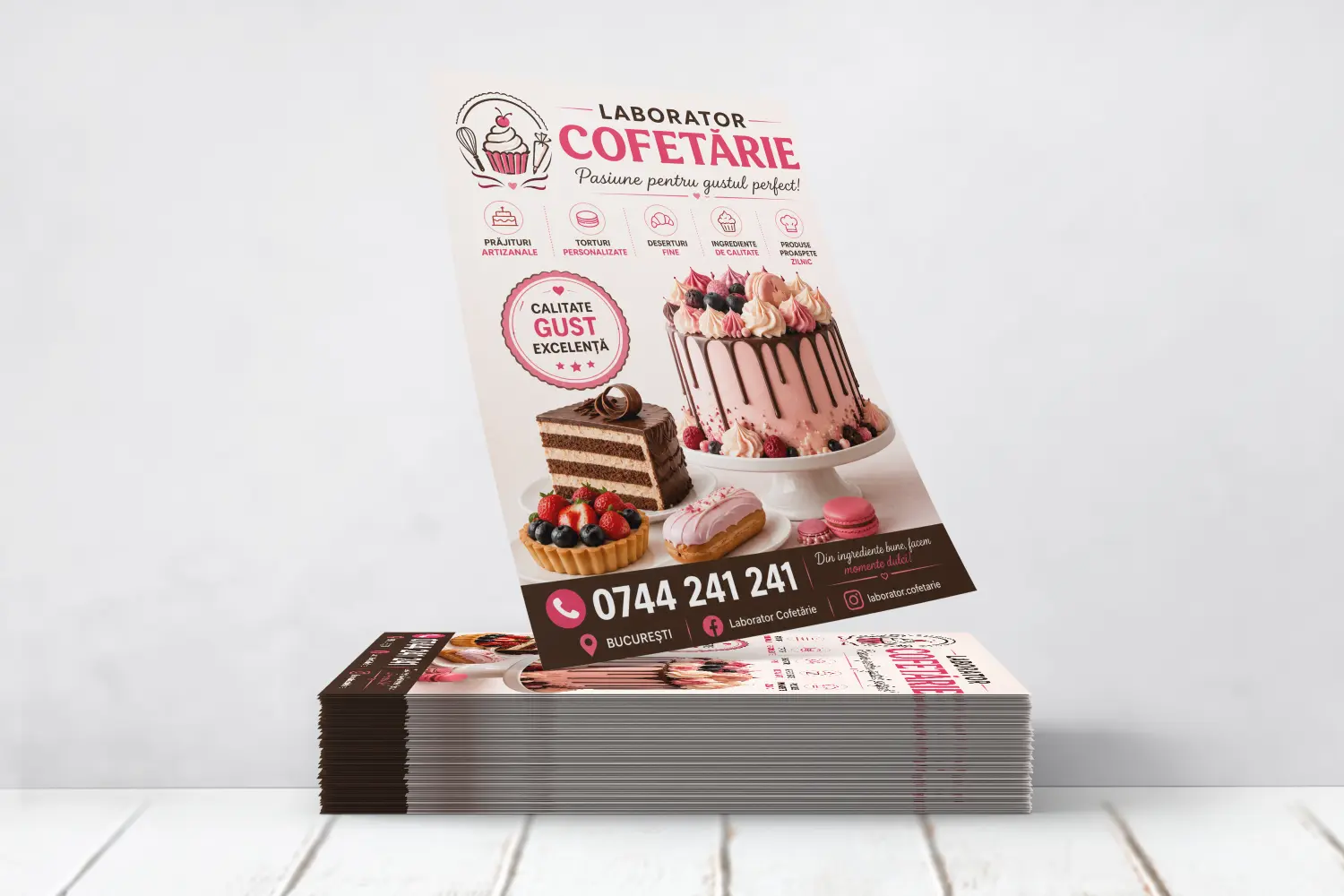Flyere Laborator de Cofetarie