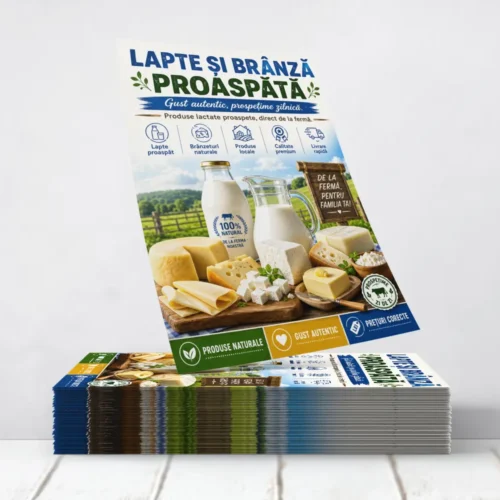 Flyere Lapte si Branza Proaspata