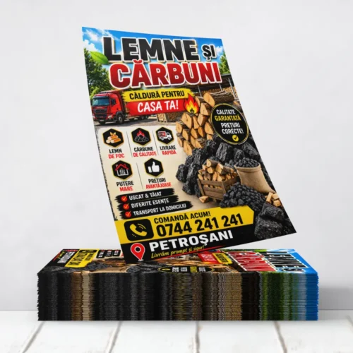 Flyere Lemne si Carbuni