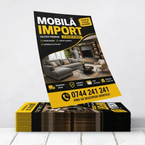 Flyere Mobila Import