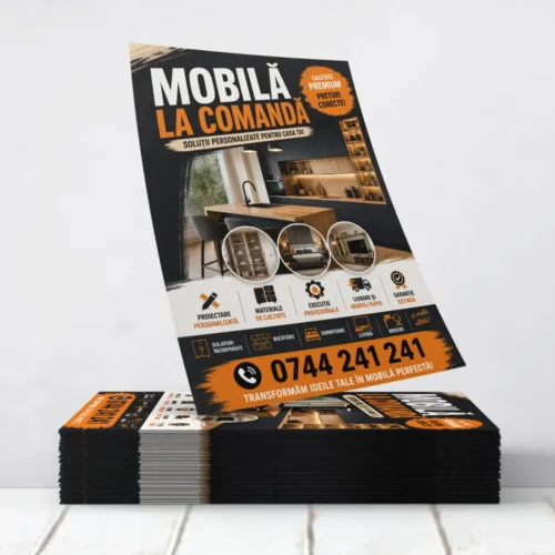 Flyere Mobila la Comanda