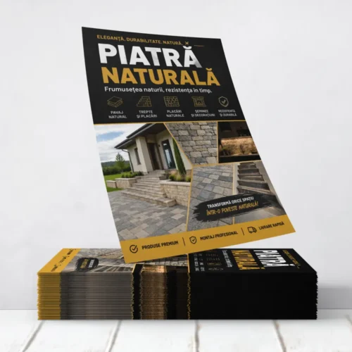 Flyere Piatra Naturala