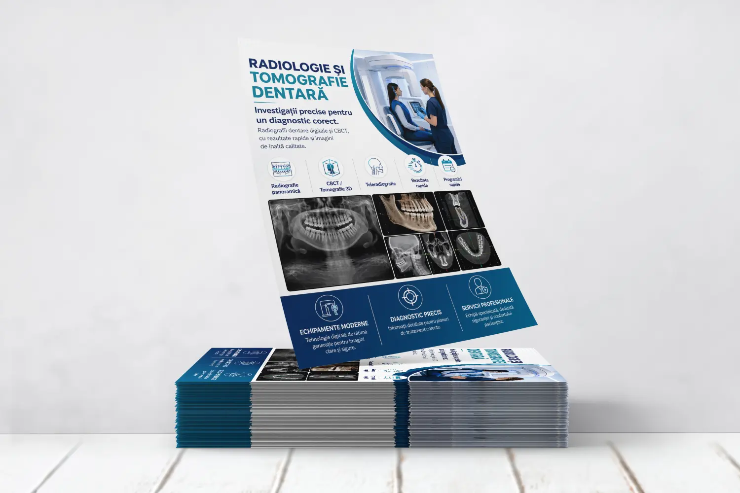 Flyere Radiologie si Tomografie Dentara