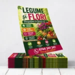 Flyere Răsaduri de Flori și Legume