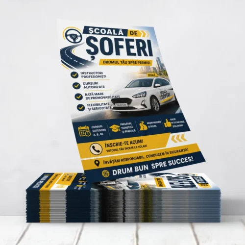 Flyere Scoala de Soferi