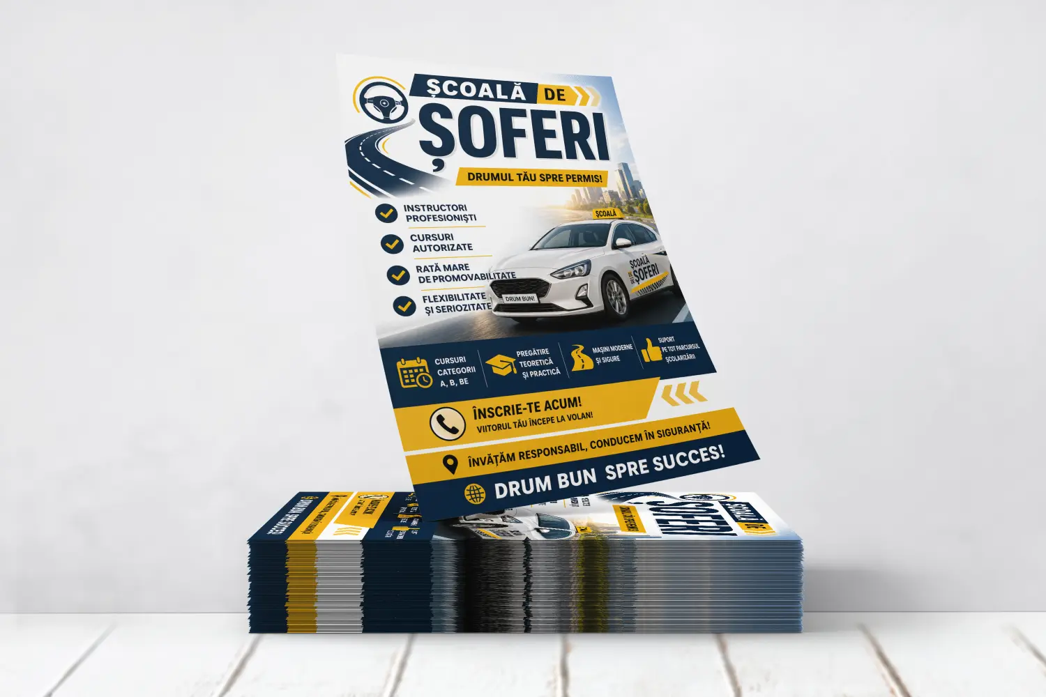 Flyere Scoala de Soferi