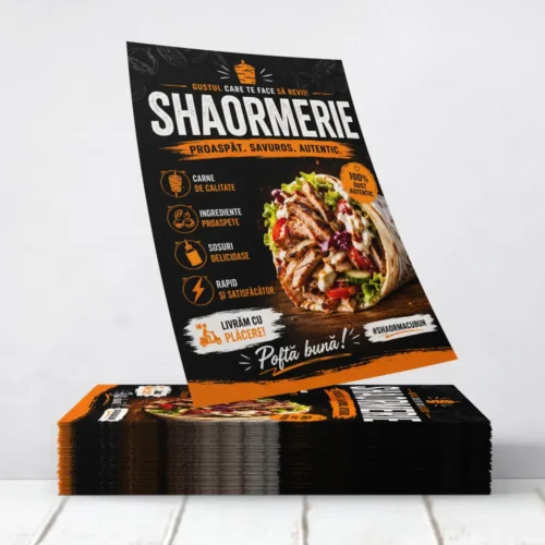 Flyere Shaormerie