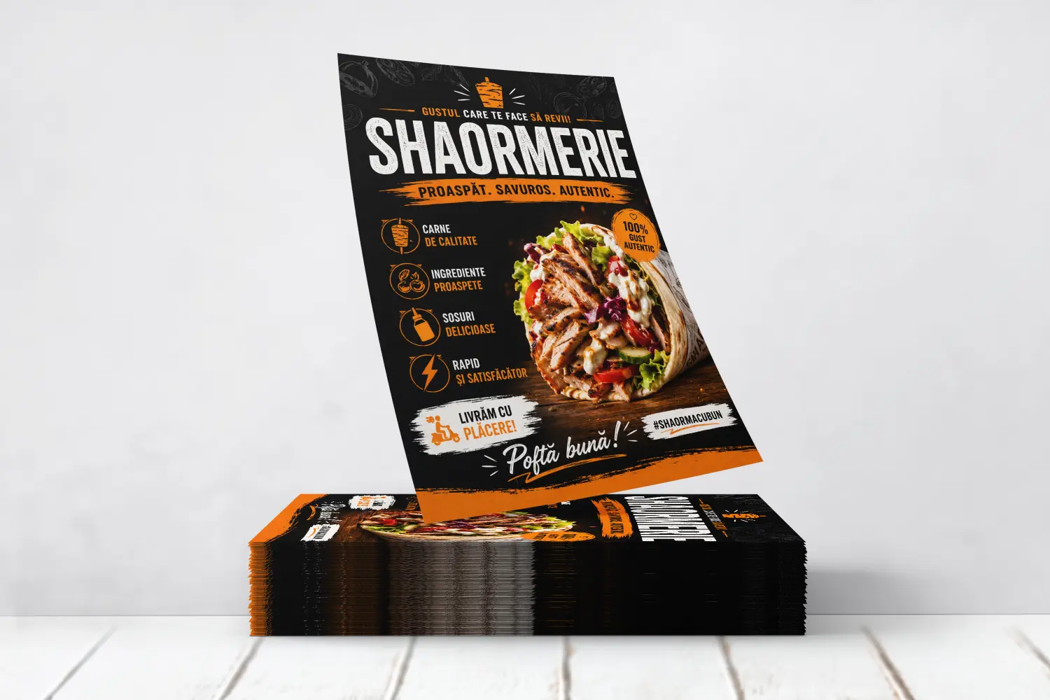 Flyere Shaormerie