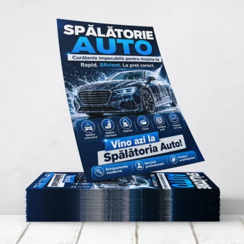 Flyere Spalatorie Auto