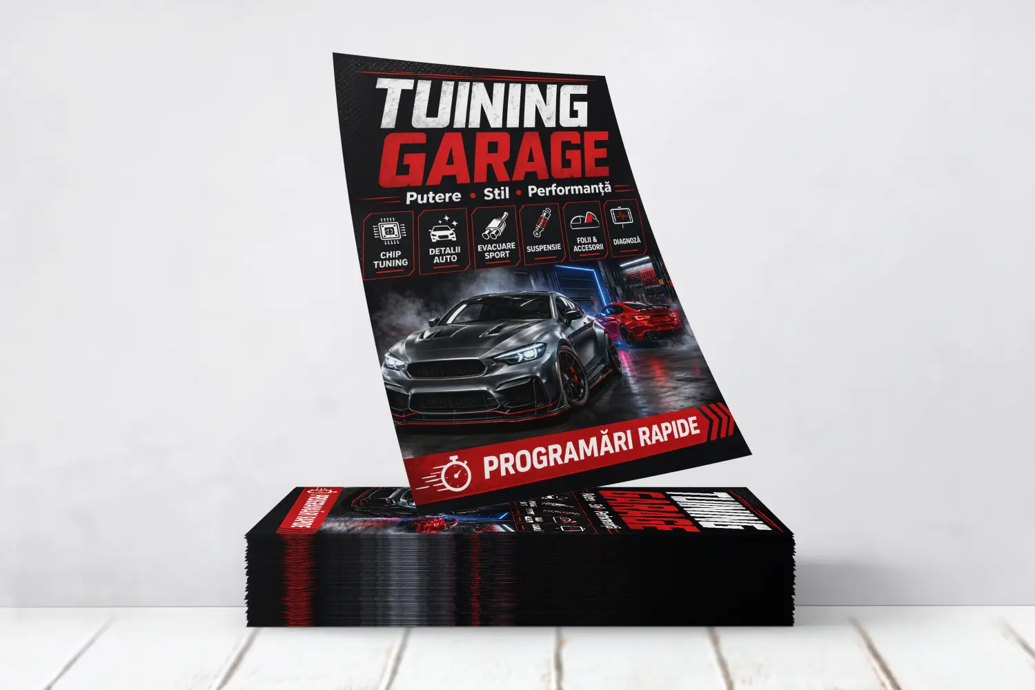 Flyere Tunning Garage