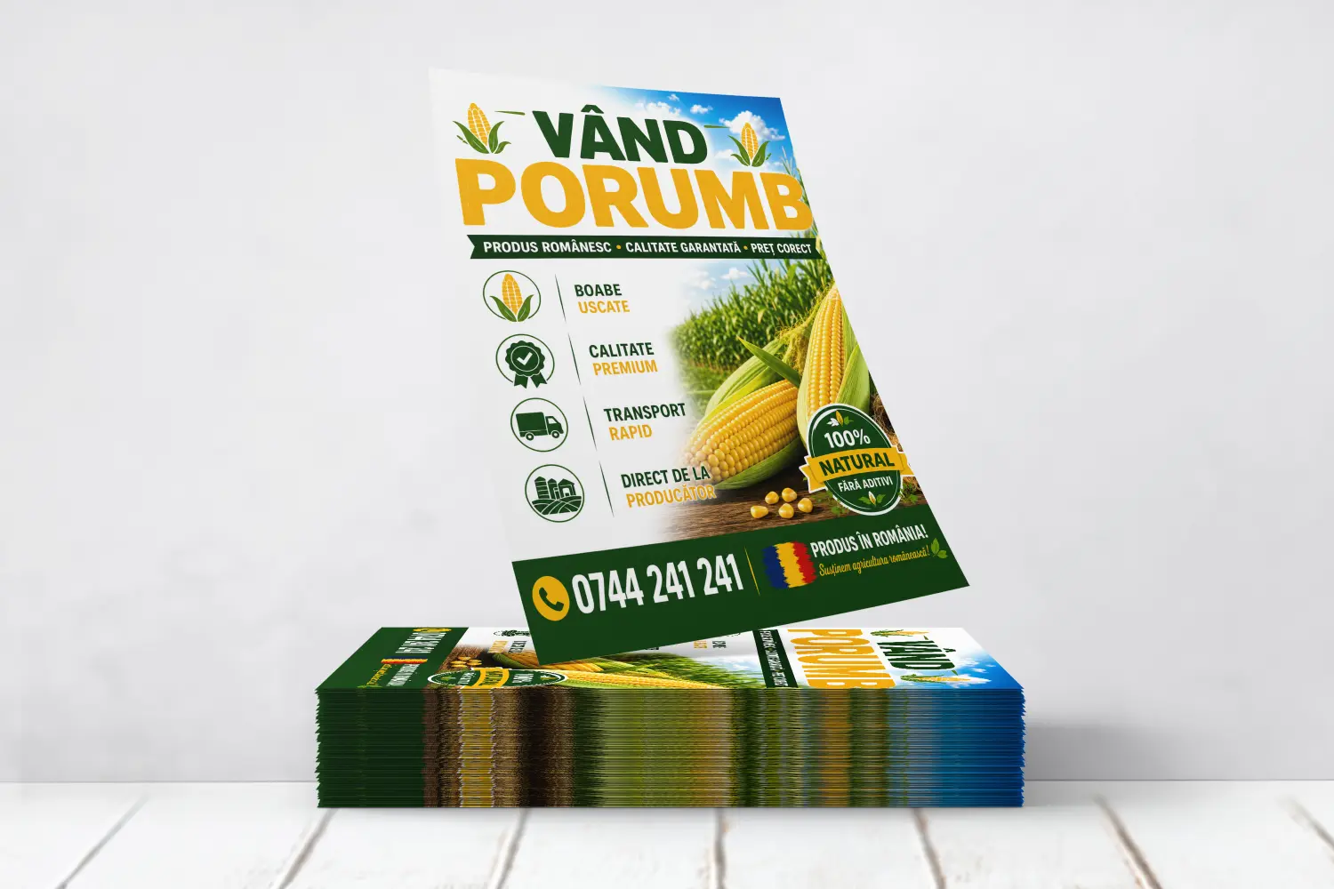 Flyere Vand Porumb